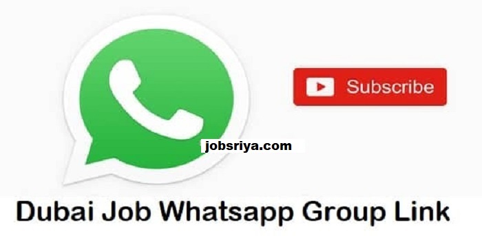 Dubai Job Whatsapp Group Link
